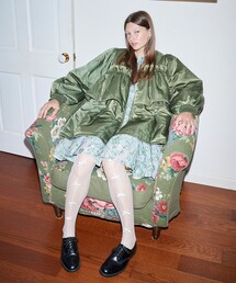 CAROLINA GLASER | フリル 中綿 ブルゾン(ブルゾン)