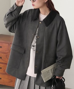 TAAKK / EX.GRADATION PEA COAT/3/コットン/KHK/TA21AW-JKST001 TAAKK/ターク】EX.GRADATION PEA COAT（ピーコート）｜TAAKK（ターク