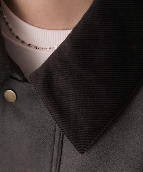 erbinコーデュロイ襟付きカバーオール 黒　最終値下げ erbinコーデュロイ襟付きカバーオール 黒 最終値下げ erbin