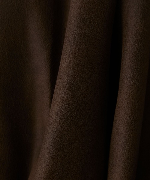 BONLECILL（ボンルシール）の「ラグランスリーブ 襟コーデュロイ エステルピーチカバーオール/ジャケット（カバーオール・レディース・ブラウン/チャコールグレー/アイボリー/ブラック・FREE）」の20枚目の写真