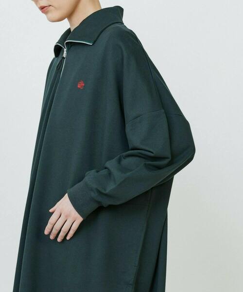 FRAPBOIS（フラボア）の「パークJipワンピ（ワンピース・レディース・グリーン/ブラック・1）」の21枚目の写真