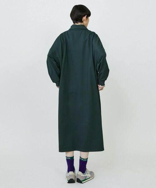 FRAPBOIS（フラボア）の「パークJipワンピ（ワンピース・レディース・グリーン/ブラック・1）」の6枚目の写真