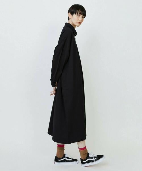 FRAPBOIS（フラボア）の「パークJipワンピ（ワンピース・レディース・グリーン/ブラック・1）」の15枚目の写真