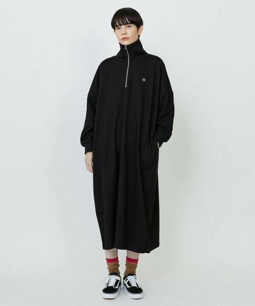 FRAPBOIS（フラボア）の「パークJipワンピ（ワンピース・レディース・グリーン/ブラック・1）」の16枚目の写真