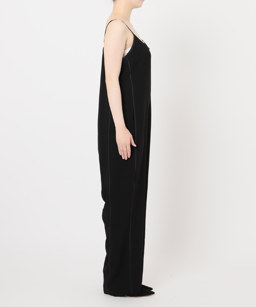 AP STUDIO(エーピーストゥディオ)の「キャミソールオールインワン(つなぎ/オールインワン・レディース・ブラック・36/38)」の17枚目の写真