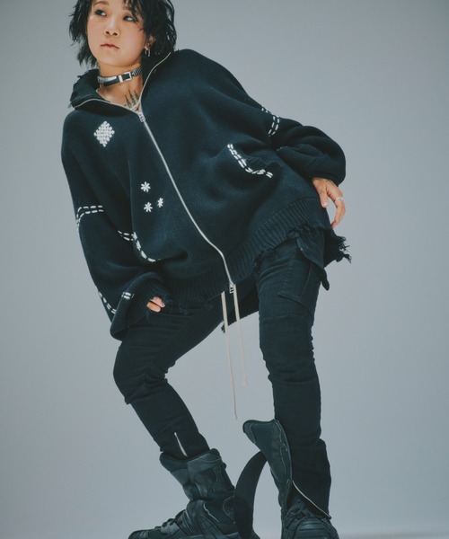 DankeSchon/ダンケシェーン/HAND STITCH KNIT DRIVERS（ニット