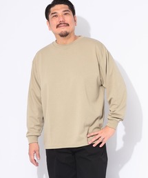 B&T CLUB (ビーアンドティークラブ) オールマイTシャツ+DRY クルーネック 長袖 Tシャツ