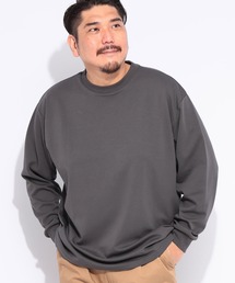 長袖 Tシャツ メンズ 大きいサイズ オールマイTシャツ+DRY クルーネック ロンT カジュアル B&T CLUB (ビーアンドティークラブ)