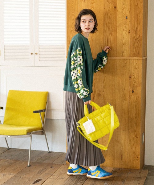 オリジナルポーチ付きキルトトートバッグM（トートバッグ）｜niko and