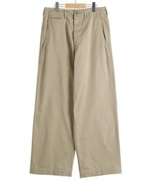 GOLD | GOLD / ゴールド：SELVEDGE WEAPON WIDE TROUSERS：25A-GL42426[MUS](チノパンツ)