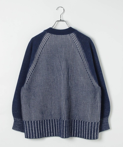 LEPSIM（レプシィム）の「7ゲージリブVネックカーディガン　571561（カーディガン/ボレロ・レディース・ブラック/レッド/ネイビー・FREE）」の11枚目の写真