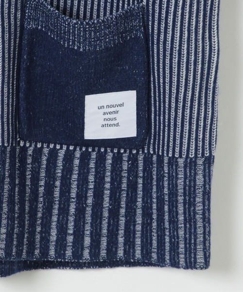 LEPSIM（レプシィム）の「7ゲージリブVネックカーディガン　571561（カーディガン/ボレロ・レディース・ブラック/レッド/ネイビー・FREE）」の14枚目の写真