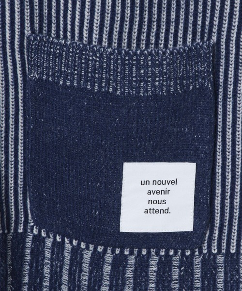 LEPSIM（レプシィム）の「7ゲージリブVネックカーディガン　571561（カーディガン/ボレロ・レディース・ブラック/レッド/ネイビー・FREE）」の15枚目の写真