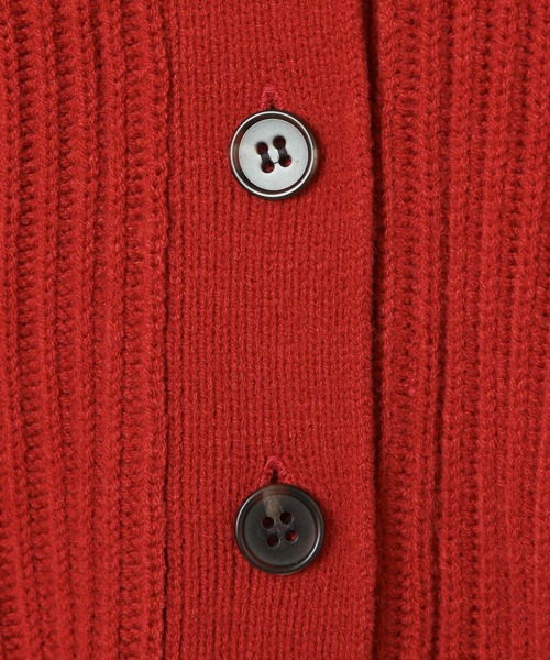 LEPSIM（レプシィム）の「7ゲージリブVネックカーディガン　571561（カーディガン/ボレロ・レディース・ブラック/レッド/ネイビー・FREE）」の18枚目の写真