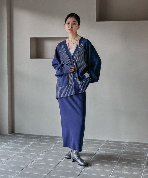 セール】7ゲージリブVネックカーディガン 571561（カーディガン/ボレロ