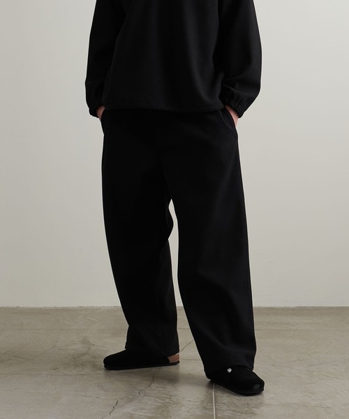 セール】【マルチサイズ】 スムース フリース イージー パンツ