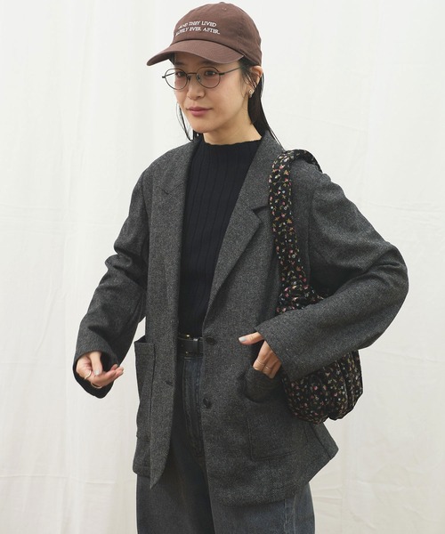 fig London(フィグロンドン)の「fairy tale cap(キャップ・レディース・ダークブラウン/ネイビー・FREE)」の11枚目の写真