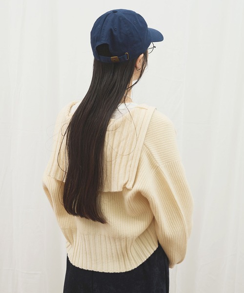 fig London(フィグロンドン)の「fairy tale cap(キャップ・レディース・ダークブラウン/ネイビー・FREE)」の17枚目の写真