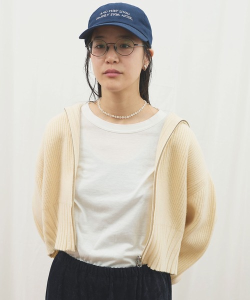 fig London(フィグロンドン)の「fairy tale cap(キャップ・レディース・ダークブラウン/ネイビー・FREE)」の5枚目の写真