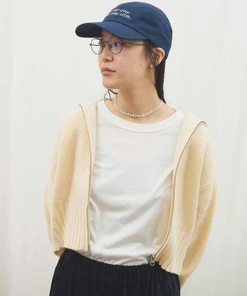 fig London(フィグロンドン)の「fairy tale cap(キャップ・レディース・ダークブラウン/ネイビー・FREE)」の9枚目の写真