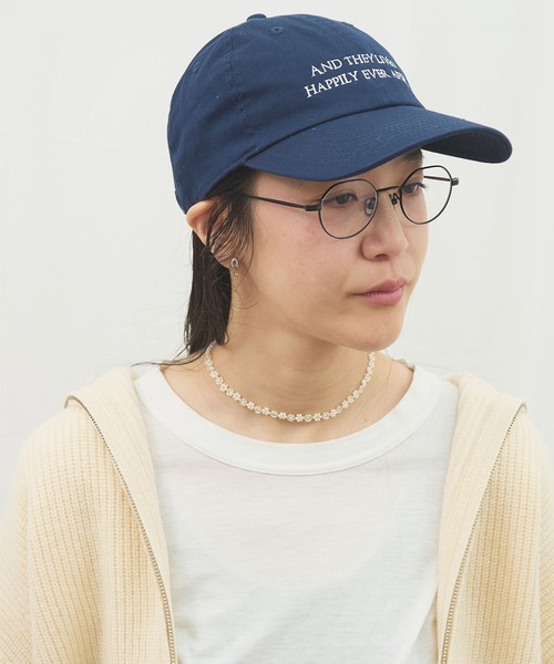 fig London(フィグロンドン)の「fairy tale cap(キャップ・レディース・ダークブラウン/ネイビー・FREE)」の6枚目の写真