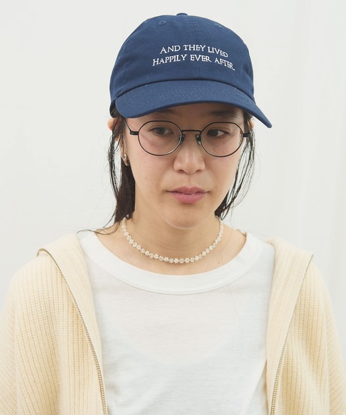 fig London(フィグロンドン)の「fairy tale cap(キャップ・レディース・ダークブラウン/ネイビー・FREE)」の8枚目の写真