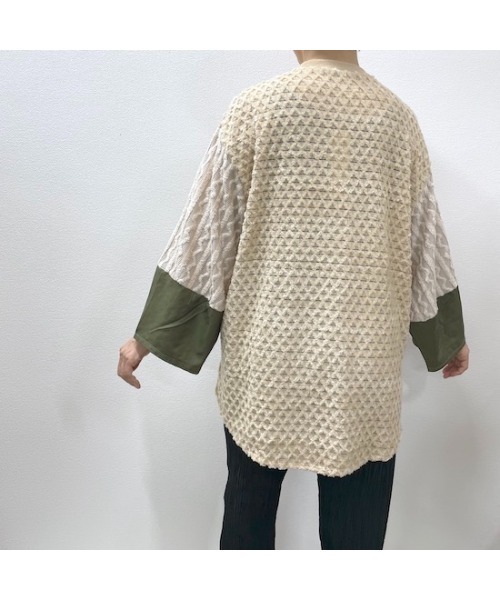 garcon la raison（ギャルソン・ラ・レゾン）の「ビッグサークルプルオーバー（レディース）（Tシャツ/カットソー・レディース・ブラック/ベージュ/チャコール・1/2）」の14枚目の写真