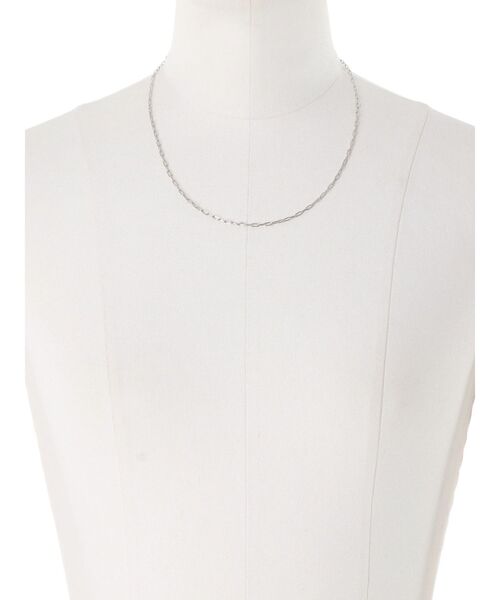 LAGUNAMOON（ラグナムーン）の「2WAYスクエアチェーンネックレス（ネックレス・レディース・シルバー/ゴールド・FREE）」の7枚目の写真