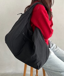 【A4収納大容量】多ポケット付きナイロントートバッグ
