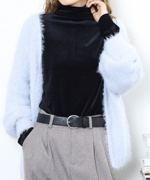 EGLANTINE 前後2way シアーベロアハイネックインナー日本製