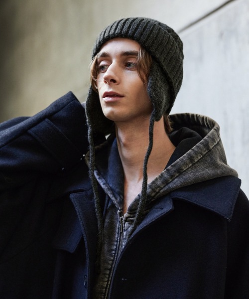 CLEL（クレイル）の「【CLEL】Alpaca Blend Cable Knit Beanie