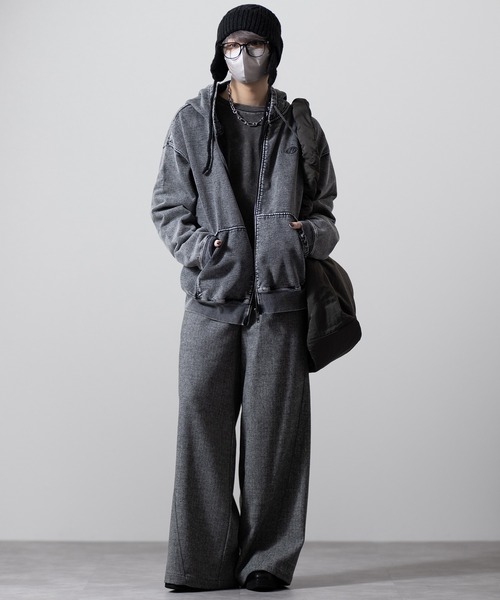 CLEL(クレイル)の「【CLEL】Alpaca Blend Cable Knit Beanie / アルパカブレンド ケーブルニット帽(ニットキャップ/ビーニー・メンズ・チャコールグレー/ブラック/ブラウン・FREE)」の17枚目の写真