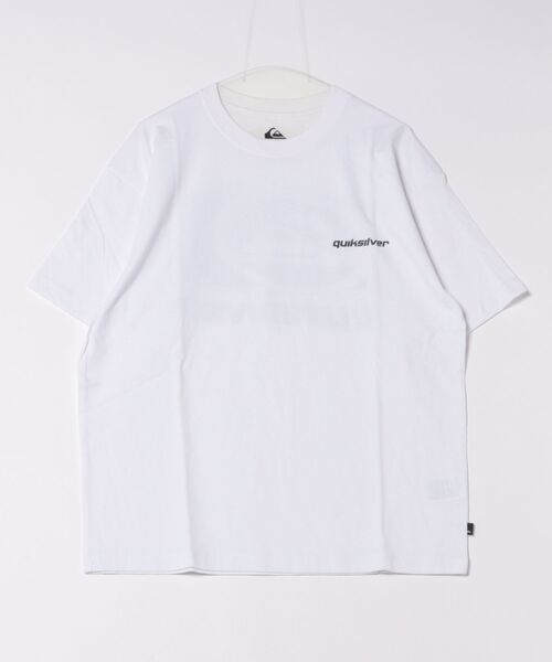Quiksilver(クイックシルバー)の「STRATEGY ST /クイックシルバーバックプリント半袖Tシャツ(Tシャツ/カットソー・メンズ・ホワイト/ブラック/グリーン・MEDIUM/X-LARGE/LARGE)」の2枚目の写真