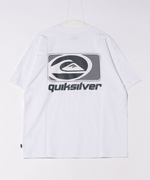 Quiksilver(クイックシルバー)の「STRATEGY ST /クイックシルバーバックプリント半袖Tシャツ(Tシャツ/カットソー・メンズ・ホワイト/ブラック/グリーン・MEDIUM/X-LARGE/LARGE)」の4枚目の写真
