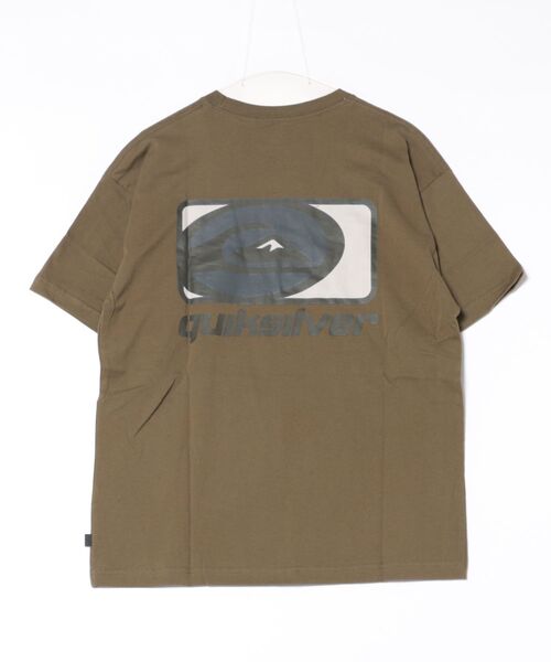 Quiksilver(クイックシルバー)の「STRATEGY ST /クイックシルバーバックプリント半袖Tシャツ(Tシャツ/カットソー・メンズ・ホワイト/ブラック/グリーン・MEDIUM/X-LARGE/LARGE)」の6枚目の写真