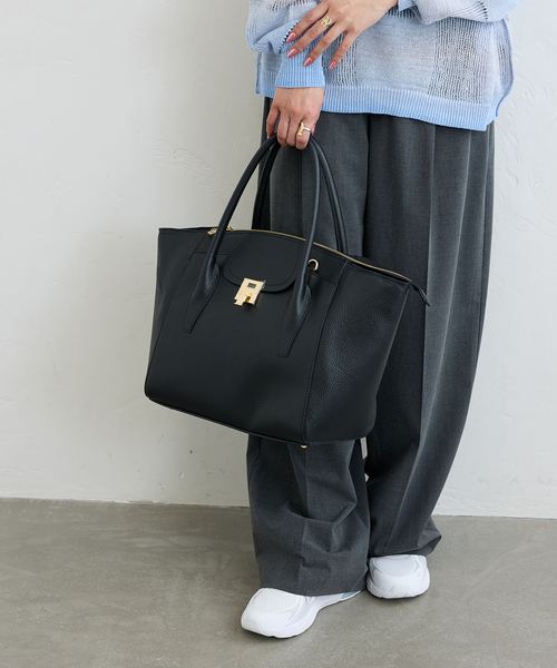 U by SPICK&SPAN(ユーバイスピックアンドスパン)の「《WEB限定追加9》MARLON /マルロン 2WAY TOTE BAG9(トートバッグ・レディース・ブラック・FREE)」の20枚目の写真