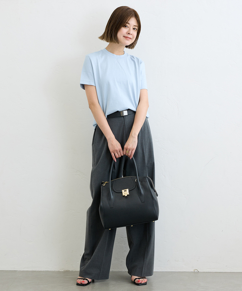 U by SPICK&SPAN(ユーバイスピックアンドスパン)の「《WEB限定追加9》MARLON /マルロン 2WAY TOTE BAG9(トートバッグ・レディース・ブラック・FREE)」の21枚目の写真