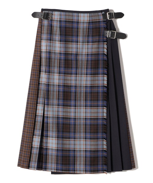 ONEIL OF DUBLIN:パッチワーク ロング キルト（スカート）｜SHIPS