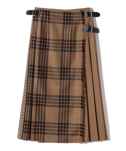ONEIL OF DUBLIN:パッチワーク ロング キルト（スカート）｜SHIPS