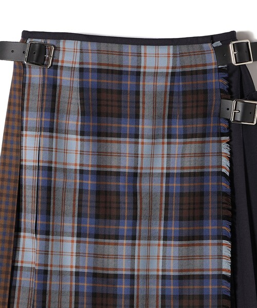 ONEIL OF DUBLIN:パッチワーク ロング キルト（スカート）｜SHIPS