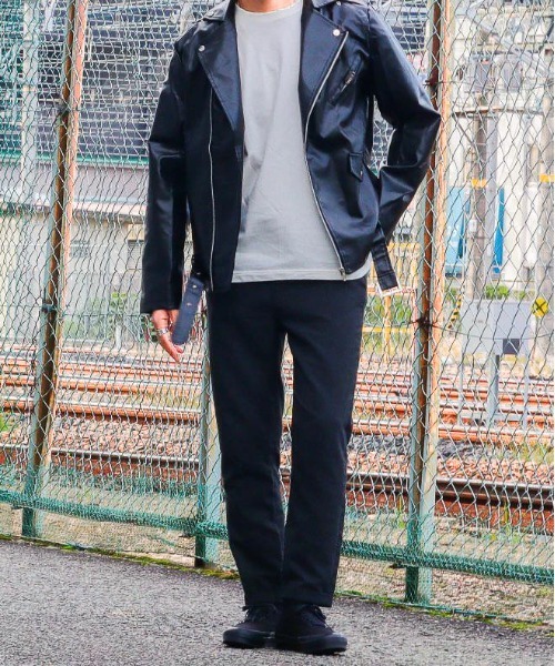 ARCHIVER(アーカイバ)の「【Bl】PUライダースジャケット(ライダースジャケット・メンズ・ブラック・MEDIUM/LARGE/X-LARGE)」の1枚目の写真