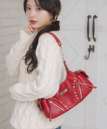 ems excite | スタッズデザインバッグ(ショルダーバッグ)