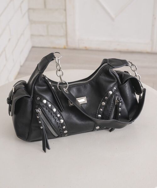 etm様② スタッズデザインバッグ（ショルダーバッグ）｜ems excite