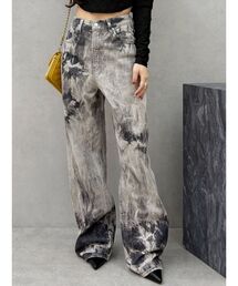 EVRIS | マーブルワイドデニムパンツ(デニムパンツ)