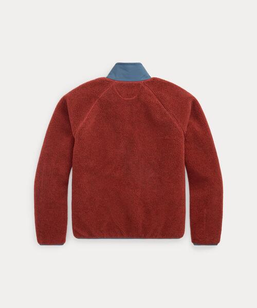 ウールブレンド パイル フリース ジャケット（その他アウター）｜RRL