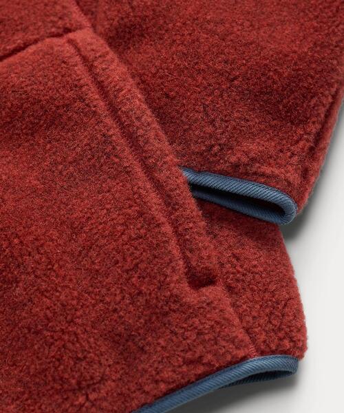 セール】ウールブレンド パイル フリース ジャケット（その他アウター