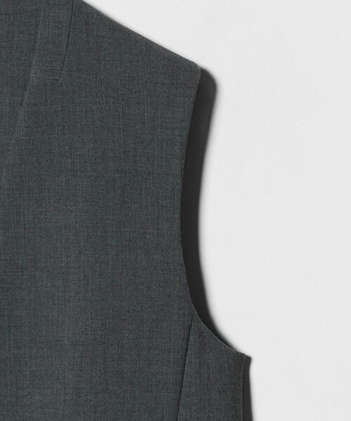 UNITED ARROWS（ユナイテッドアローズ）の「ダブルクロス ベスト ‐ウォッシャブル‐（ベスト・レディース・ネイビー/ダークグレー・FREE）」の14枚目の写真