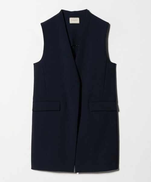 UNITED ARROWS（ユナイテッドアローズ）の「ダブルクロス ベスト ‐ウォッシャブル‐（ベスト・レディース・ネイビー/ダークグレー・FREE）」の19枚目の写真