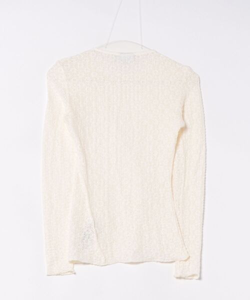 Desigual(デシグアル)の「アシンメトリーデザイン リブカットソー ブラック 白(Tシャツ/カットソー・レディース・ホワイト/ブラック・XS/XL/L/M/S)」の3枚目の写真