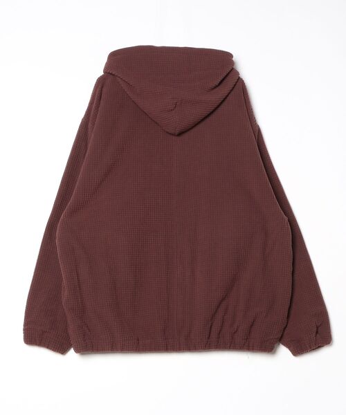 FAT（エフエイティー）の「GRIDOVER（パーカー・メンズ・オフホワイト/ブラウン/ブラック・JUMBO(XXL)/FAT(XL)/SKINNY(L)/TITCH(M)）」の4枚目の写真